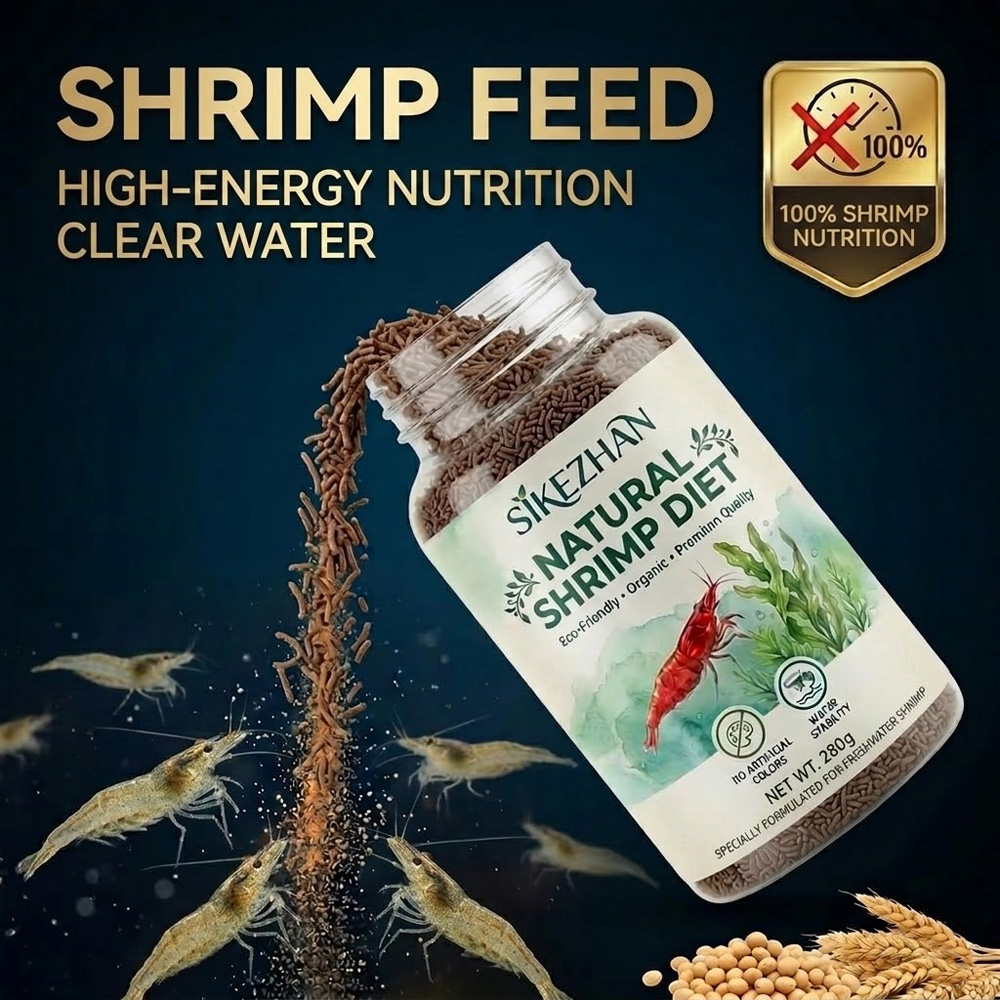 Aquarium Fish Price - 280g Shrimp Feed Granules Premium Nutrition