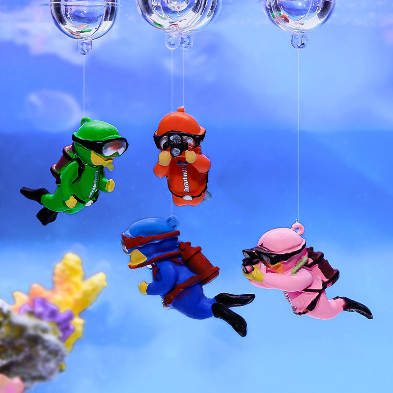 Fish Tank Diver Ornaments Land – Aquarium Fish Hide recenzja i cena