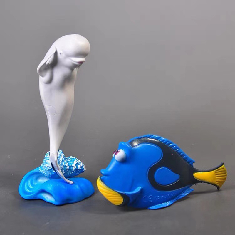 Cute 6 PC Dolls Statue World O – Aquarium Fish Dolphin recenzja i cena
