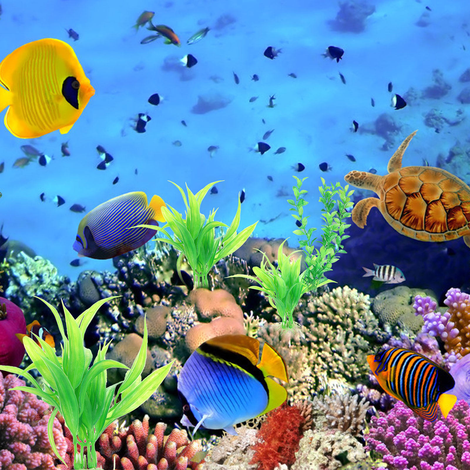 10Pcs Lifelike Resin Grass Aqu – Aquarium Fish Hiding Spot recenzja i cena