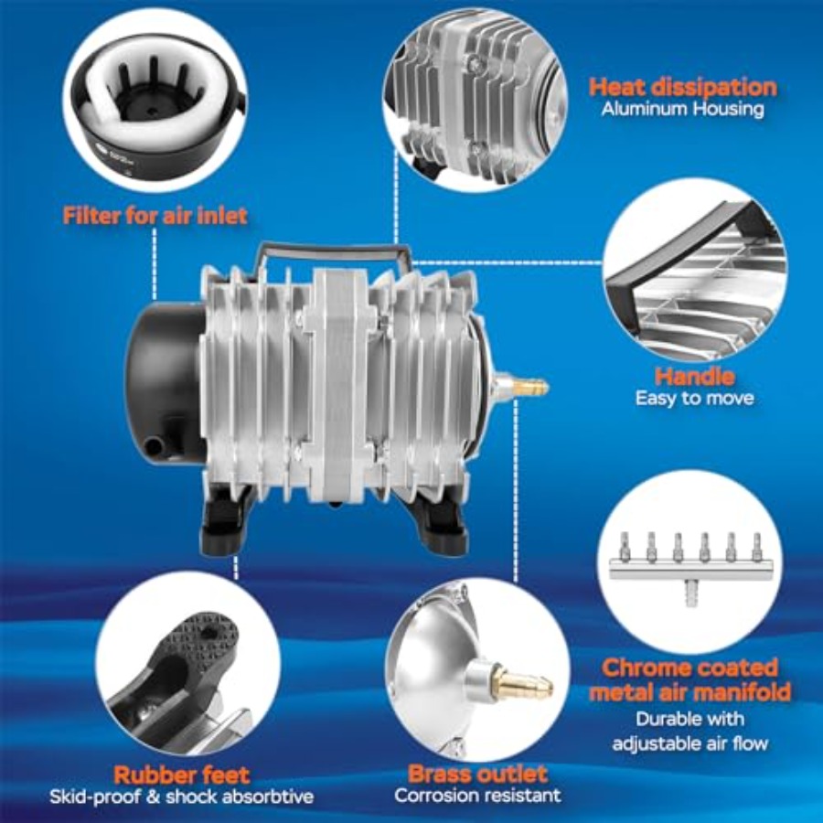 Curated Picks Aquarium Air Pum – Aquarium Fish In Pond recenzja i cena