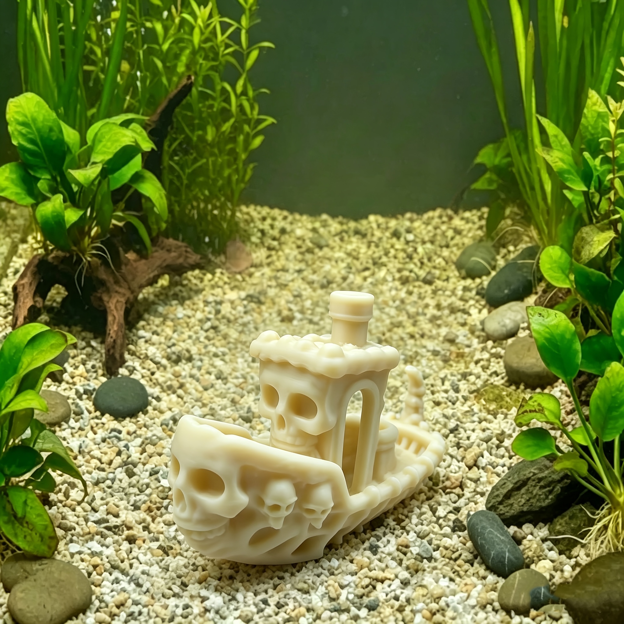 Mysterious Skull Pirate Ship M – Aquarium Fish Diseases recenzja i cena