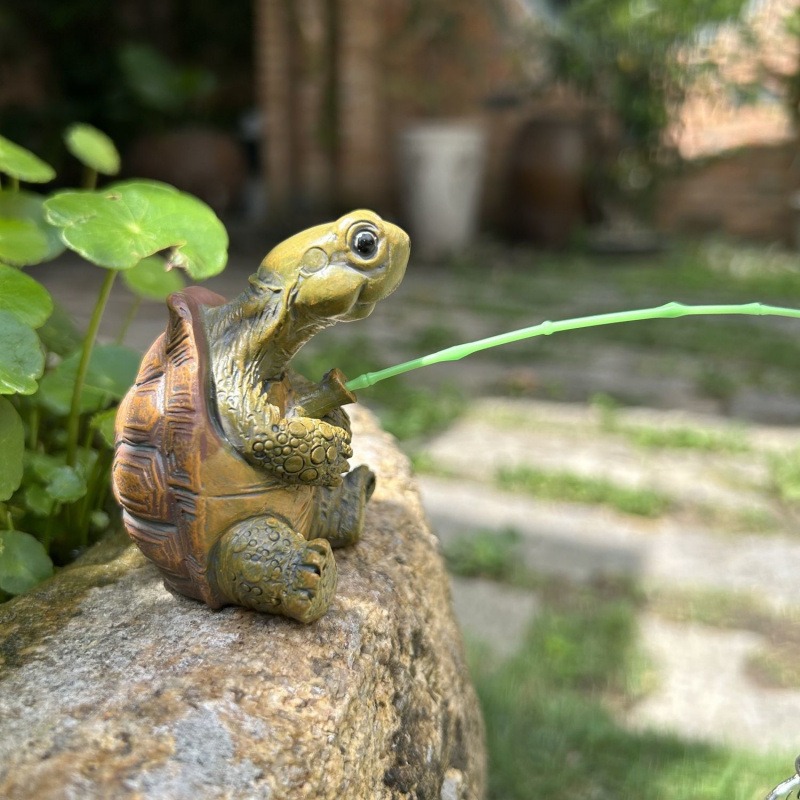 Turtle fishing fish tank aquar – Aquarium Fish House recenzja i cena