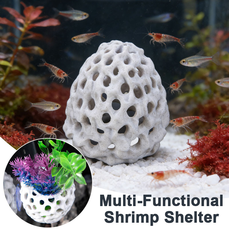 1PC Aquarium shrimp house Cave – Aquarium Fish Hiding Spot recenzja i cena