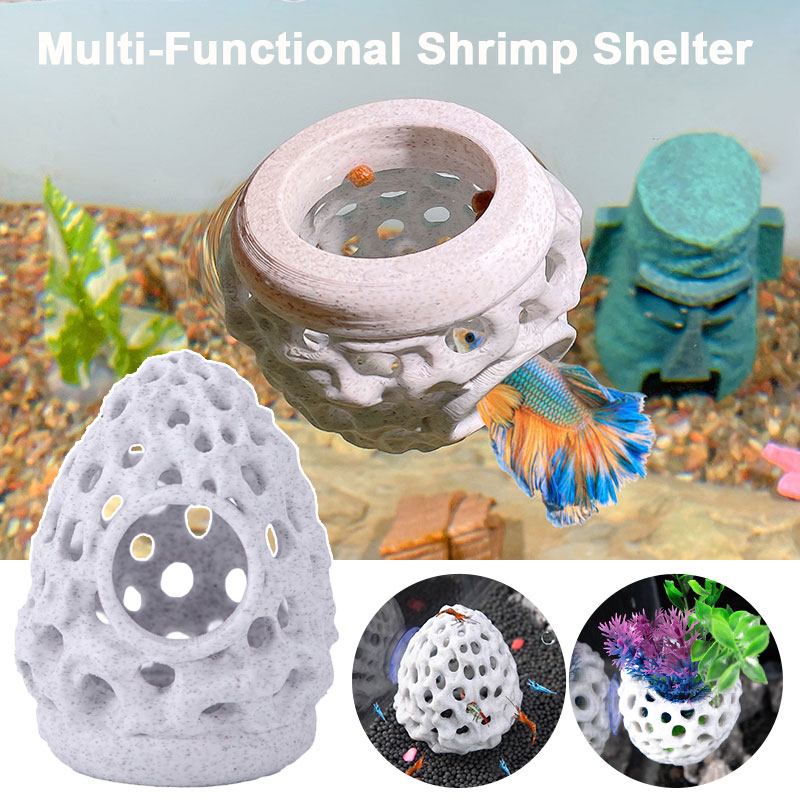1PC Aquarium shrimp house Cave – Aquarium Fish Hiding Spot recenzja i cena