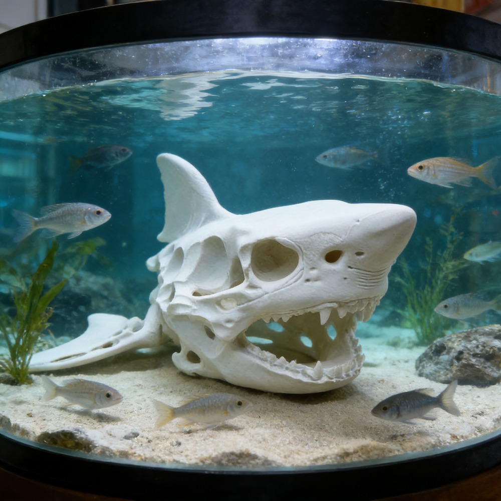3D Printing Shark Skull Skelet – Aquarium Fish Diseases recenzja i cena