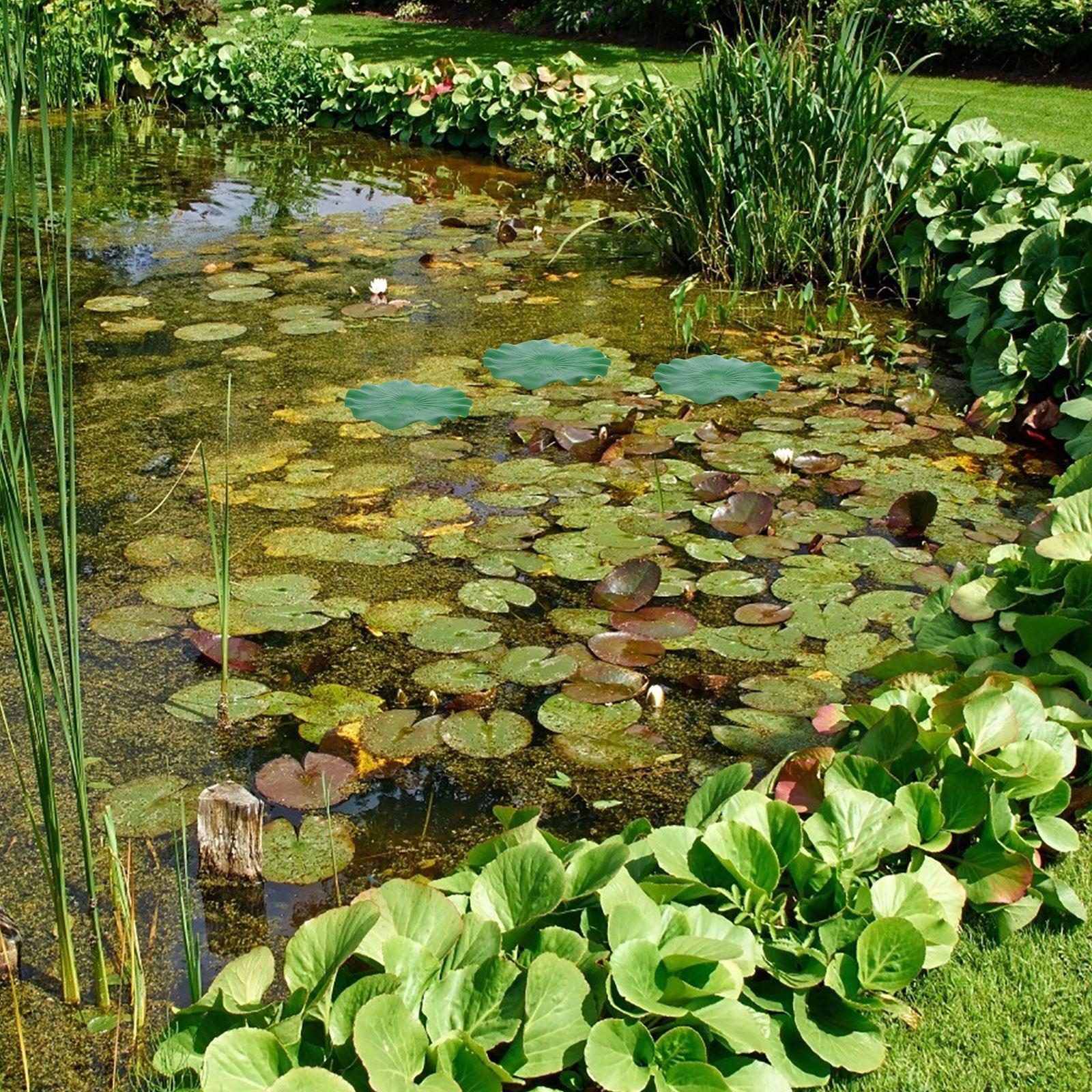 15Pcs Artificial Lotus Leaves  – Aquarium Fish In Pond recenzja i cena