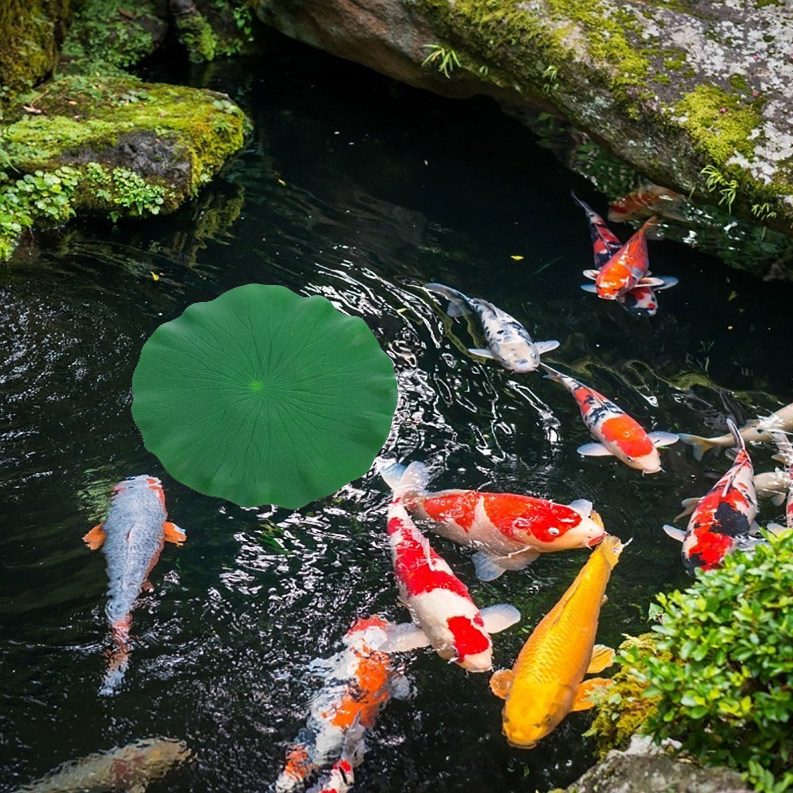 15Pcs Artificial Lotus Leaves  – Aquarium Fish In Pond recenzja i cena