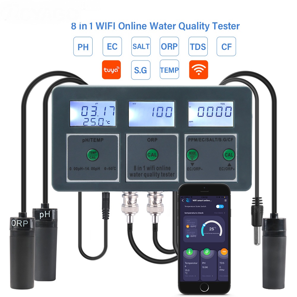 Tuya WiFi Digital PH ORP TDS E – Aquarium Fish In Online recenzja i cena