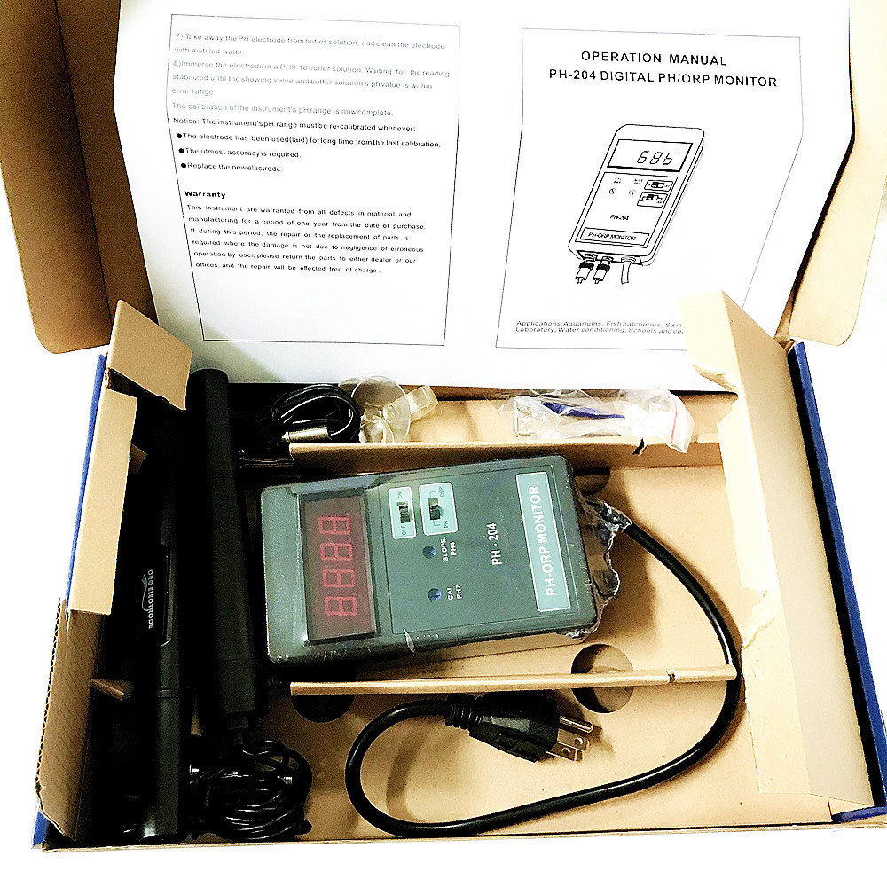 PH-204 Digital PH/ORP Meter wi – Aquarium Fish In Online recenzja i cena