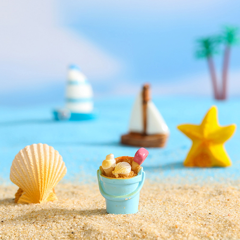 Cartoon Surfboard Seashells Se – Aquarium Fish Dolphin recenzja i cena