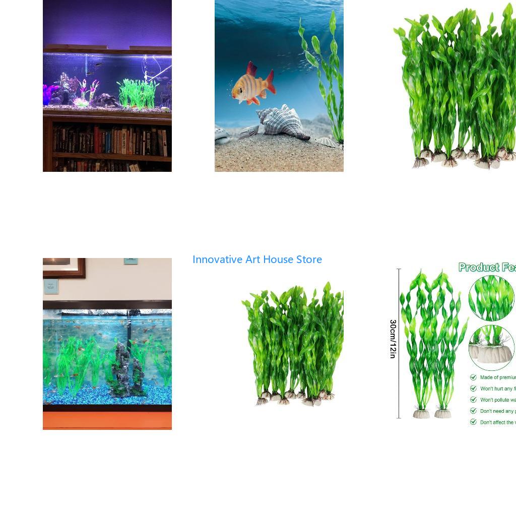 E1PC 10x Artificial Green Aqua – Aquarium Fish Hiding Spot recenzja i cena