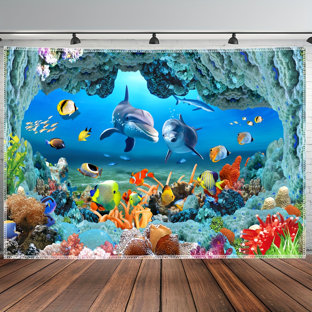Underwater Coral Reef Dolphin  – Aquarium Fish Dolphin recenzja i cena