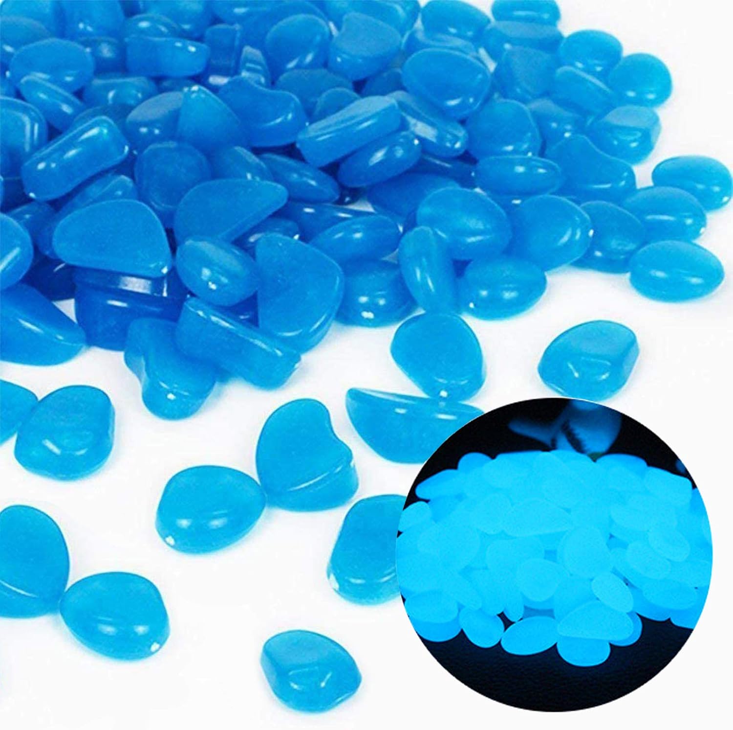 Fish Tank Rocks Glow Blue Pebb – Aquarium Fish House recenzja i cena