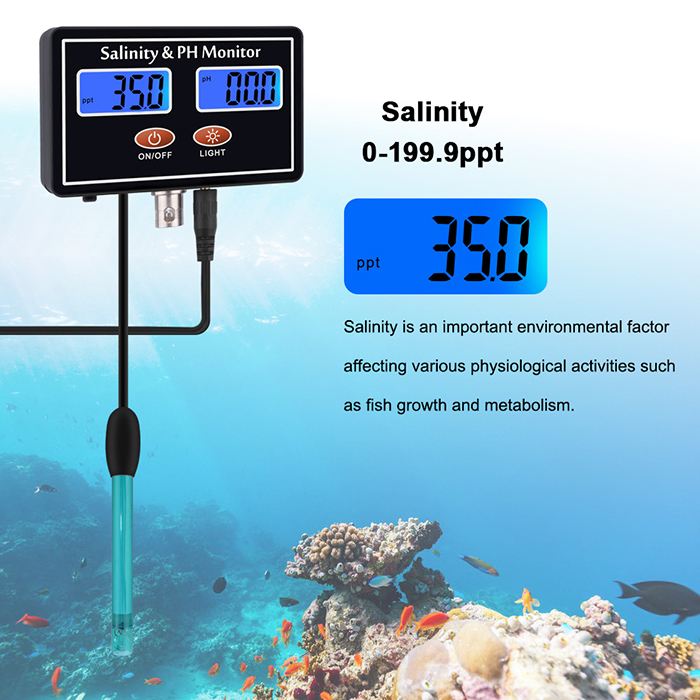 Online PH & Salinity Monitor 2 – Aquarium Fish In Online recenzja i cena