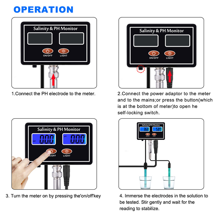 Online PH & Salinity Monitor 2 – Aquarium Fish In Online recenzja i cena