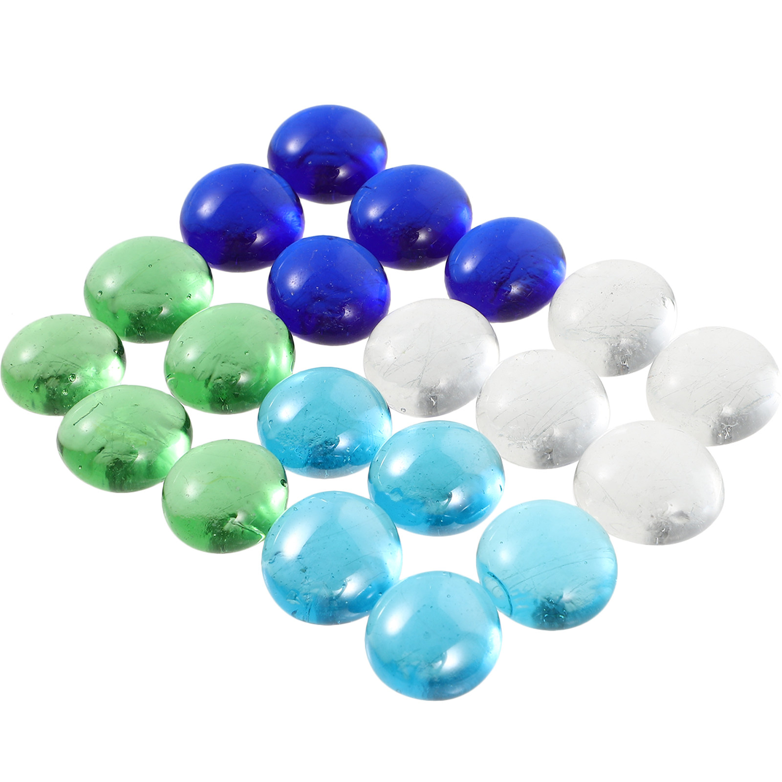 1Set Colorful Glass Beads Flat – Aquarium Fish In Pond recenzja i cena