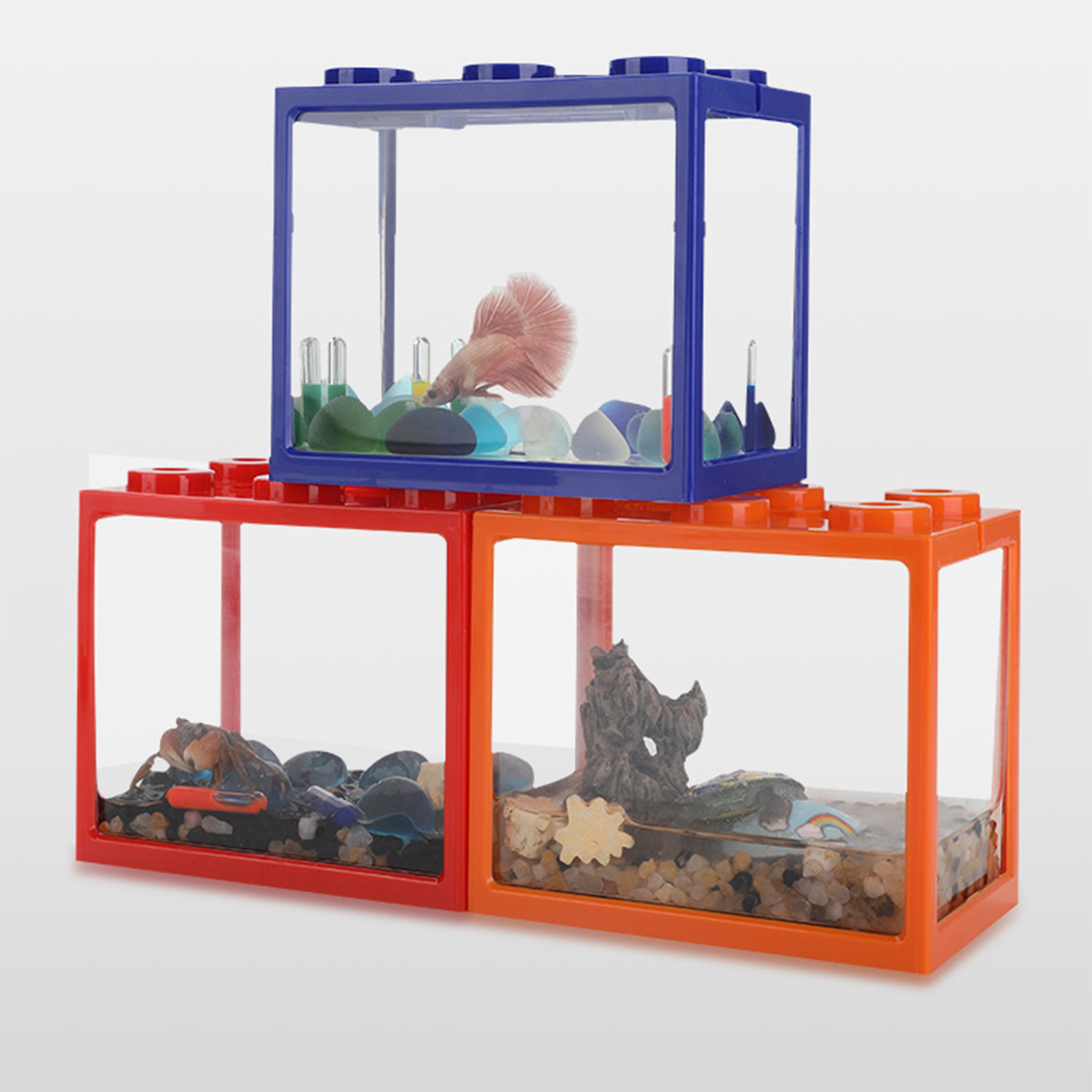 Plastic Betta Fish Tank  Aquar – Aquarium Fish Betta recenzja i cena