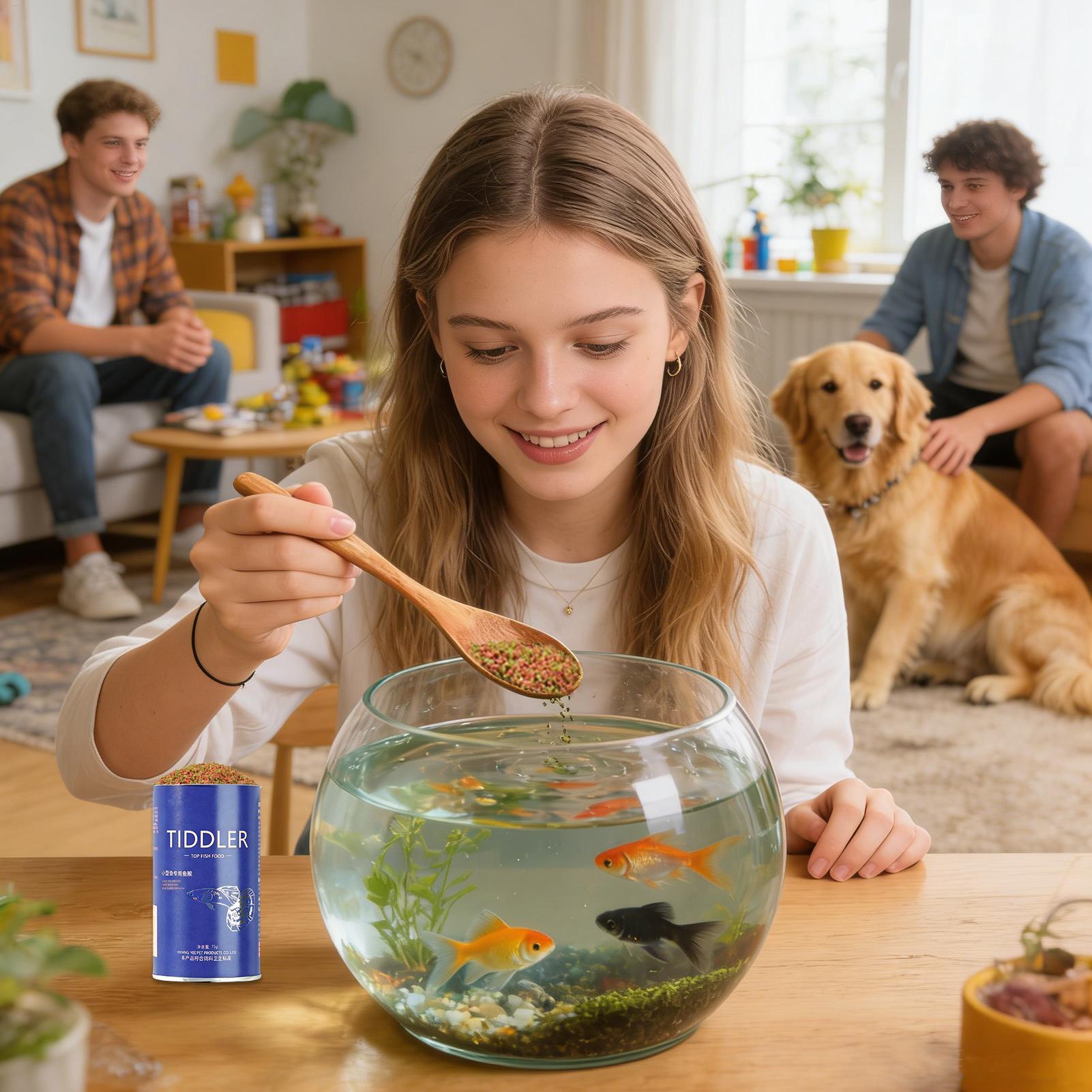Fish Food Aquarium Feed Small  – Aquarium Fish Betta recenzja i cena