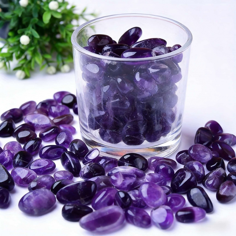 Natural Amethyst Raw Stone Pol – Aquarium Fish House recenzja i cena