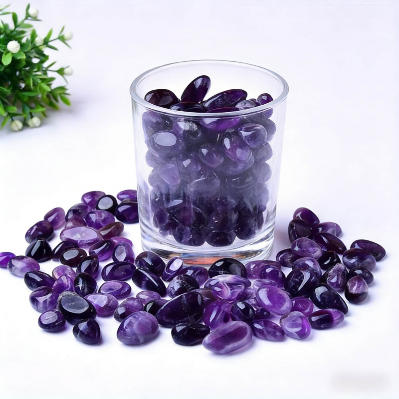 Natural Amethyst Raw Stone Pol – Aquarium Fish House recenzja i cena