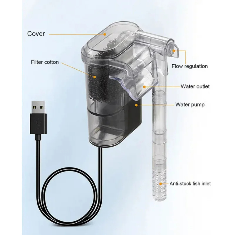 New Suspended Filter For Fish  – Aquarium Xl recenzja i cena