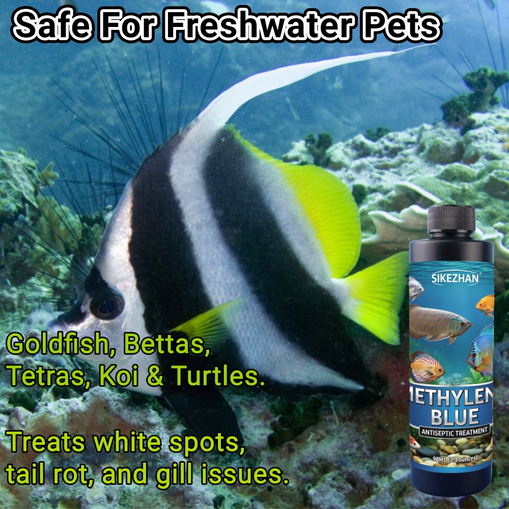 SIKEZHAN Pure Methylene Blue S – Aquarium Fish Betta recenzja i cena