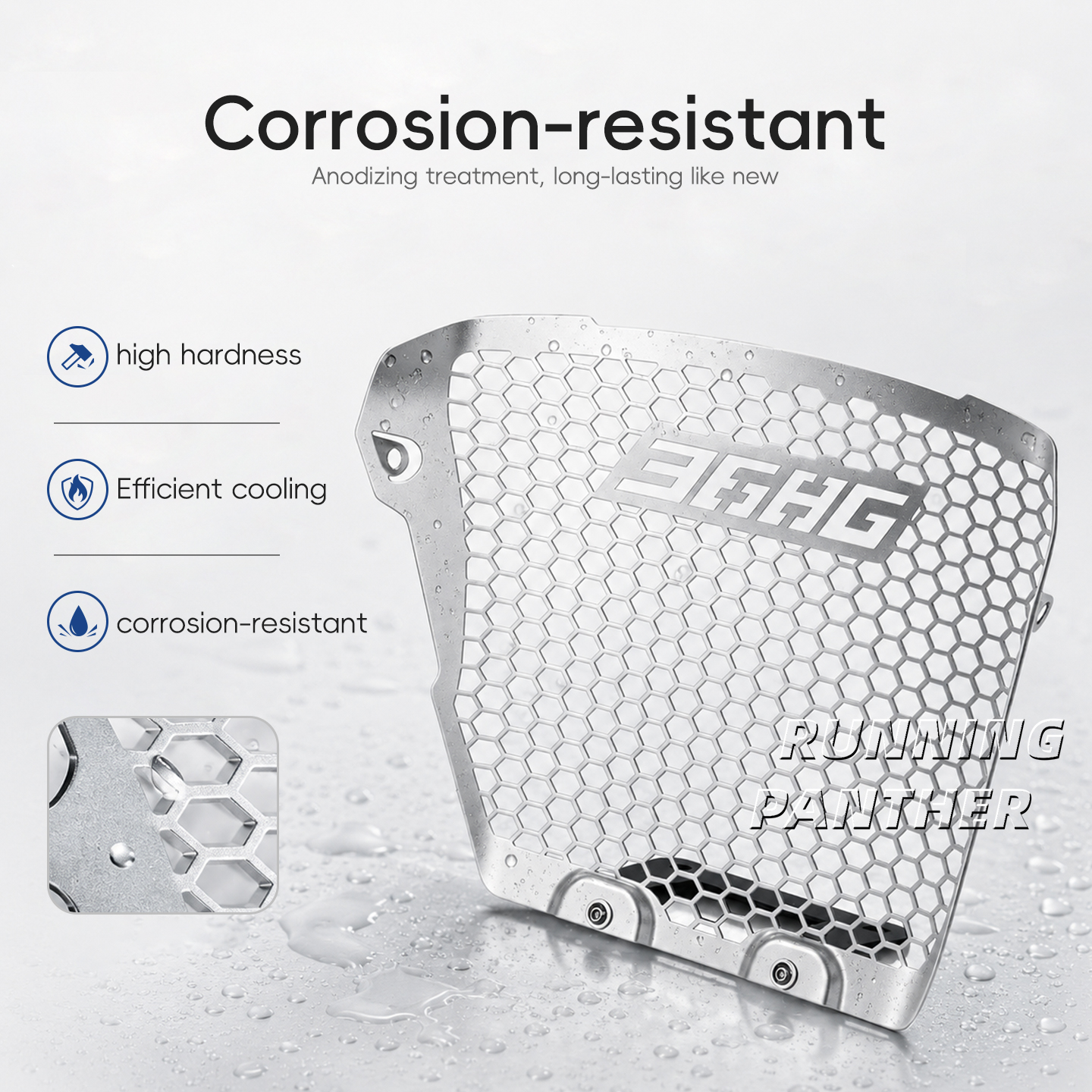 Water tank mesh cover Motorcyc – Tank Divider Mesh recenzja i cena