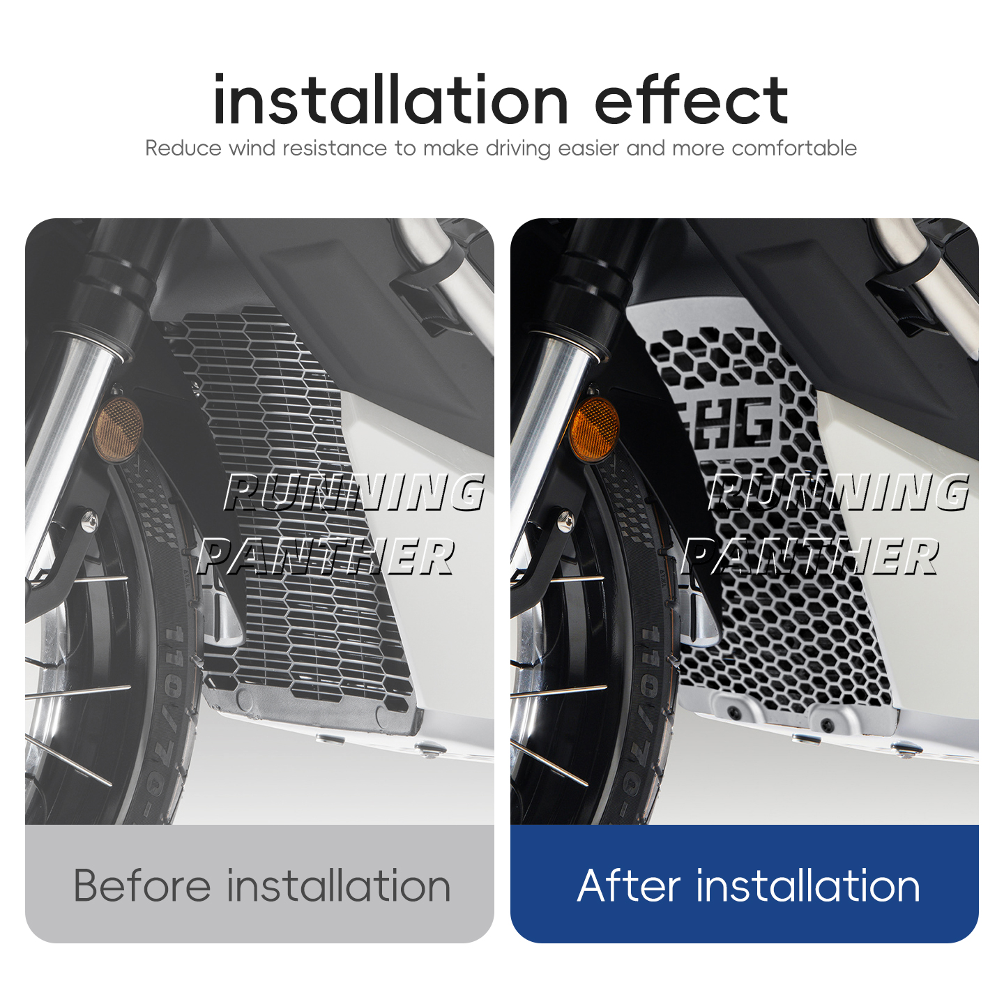 Water tank mesh cover Motorcyc – Tank Divider Mesh recenzja i cena