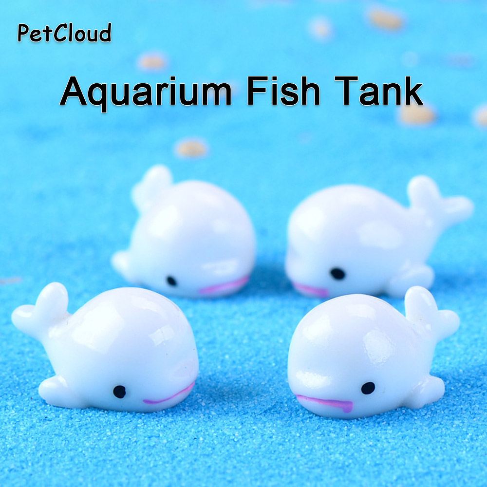 5pcs Fish Tank Ornament Ducks  – Aquarium Fish Dolphin recenzja i cena