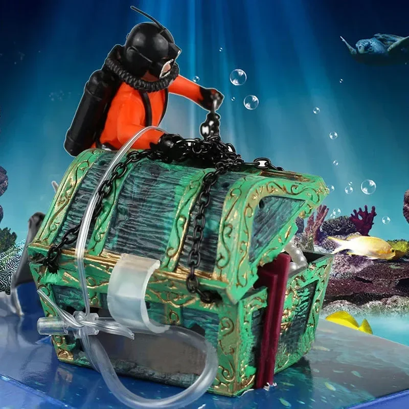 Resin Treasure Hunter Diver Fi – Aquarium Fish Price recenzja i cena