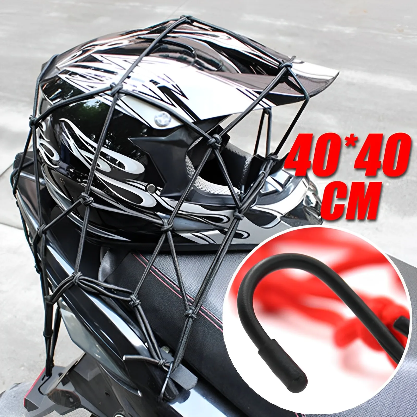 1x Motorcycle Luggage Net Helm – Tank Divider Mesh recenzja i cena