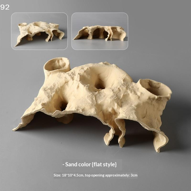 3D Printed Natural Curve Cave: – Aquarium Fish Hide recenzja i cena