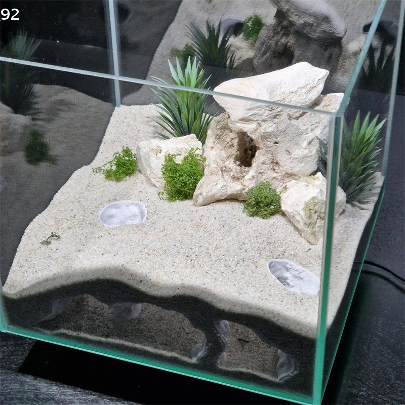 3D Printed Natural Curve Cave: – Aquarium Fish Hide recenzja i cena