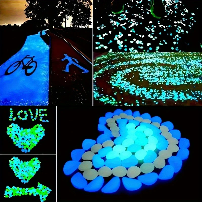 500Pcs Glow in The Dark Garden – Aquarium Fish House recenzja i cena